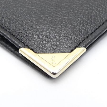  Yves Saint Laurent イブサンローラン パスケース ブラック