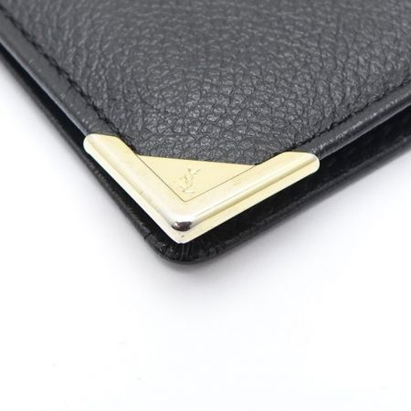  Yves Saint Laurent イブサンローラン パスケース ブラック