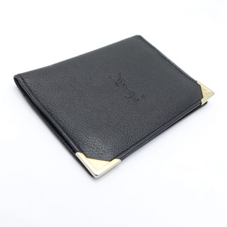  Yves Saint Laurent イブサンローラン パスケース ブラック