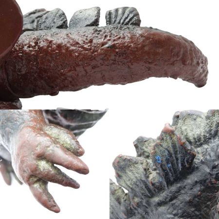  マルサン 1970 ソフビフィギュア 怪獣 キングゴジラ 1970 指欠損、ベタあり