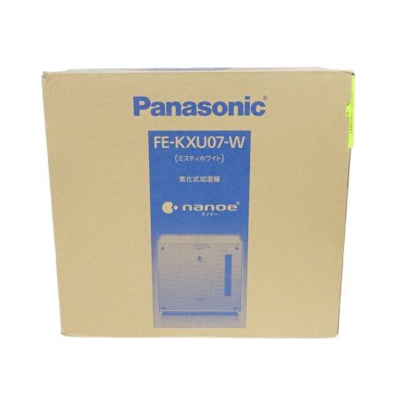  Panasonic パナソニック ミスティホワイト　気化式加湿器 FE-KXU07-W