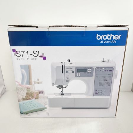  Brother ブラザーコウギョウ コンピュータ―ミシン S71-SL