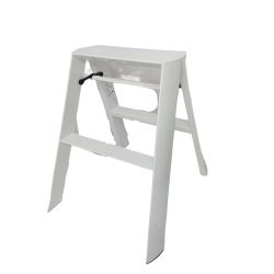 ◆◆ lucano 脚立　2ステップ　METAPHYS×Hasegawa 94015 【一部地域を除き送料無料】 Bランク