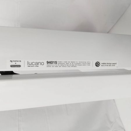  lucano 脚立　2ステップ　METAPHYS×Hasegawa 94015 【一部地域を除き送料無料】