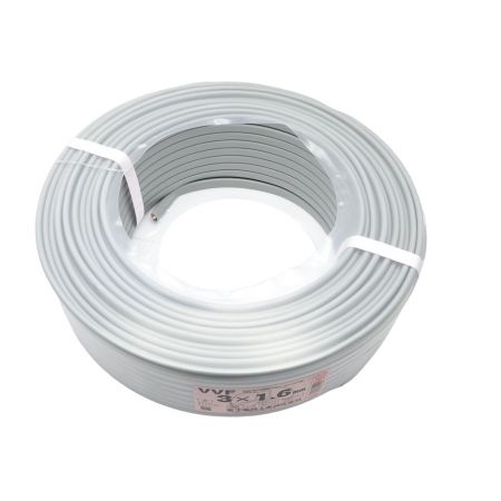  富士電線工業株式会社  電材 VVFケーブル 3×1.6mm 3×1.6mm 一部地域を除き送料無料