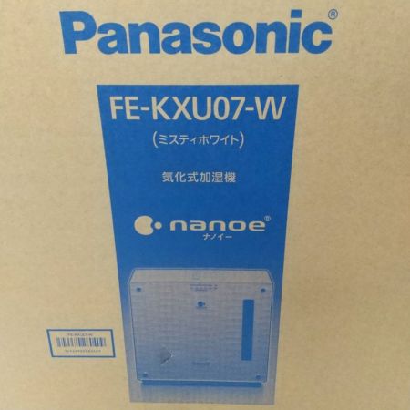  Panasonic パナソニック ミスティホワイト　気化式加湿器 FE-KXU07-W