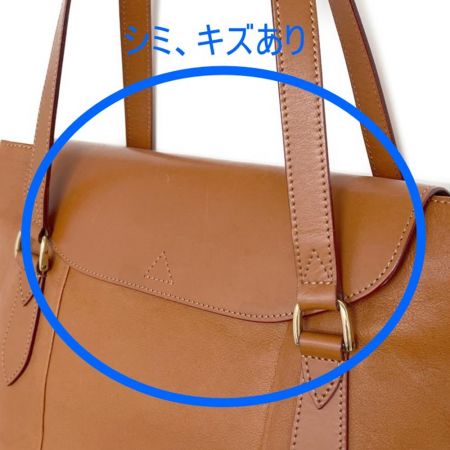  itagaki トートバッグ　 キズ、角スレあり ブラウン