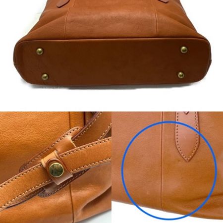  itagaki トートバッグ　 キズ、角スレあり ブラウン