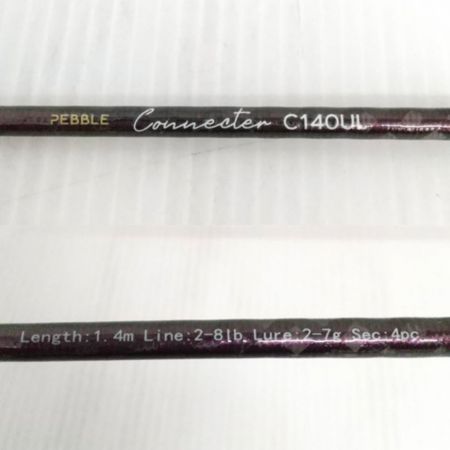  PEBBLE ロッド ルアーロッド Connecter C140UL