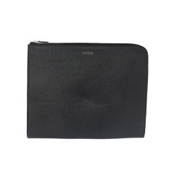 ◆◆ MACKINTOSH PHILOSOPHY マッキントッシュフィロソフィー クラッチバッグ H1184-590-9 ブラック Sランク