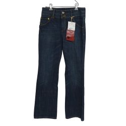 ◆◆ THE NORTH FACE ザノースフェイス レディース　ジーンズ　ブーツカット インディゴ Lサイズ Bランク