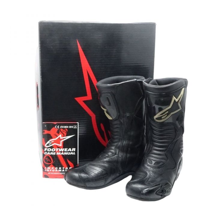 ALPINESTARS S-MX5 VENTED 26.0cm レーシングブーツ 222309 ブラック  一部地域を除き送料無料｜中古｜なんでもリサイクルビッグバン