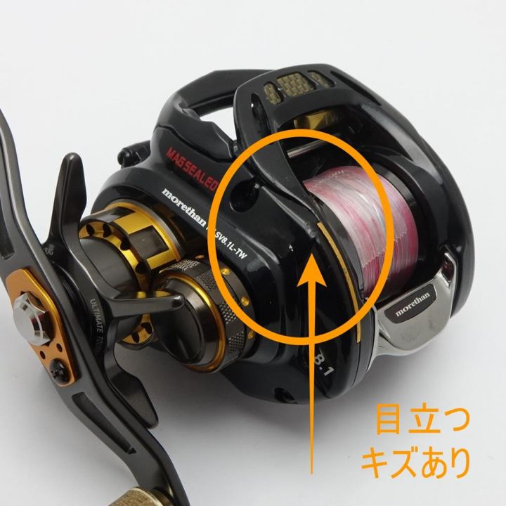 DAIWA ダイワ morethan PE SV 8.1L-TW ベイトリール morethan PE SV 8.1L-TW ｜中古｜なんでもリサイクルビッグバン