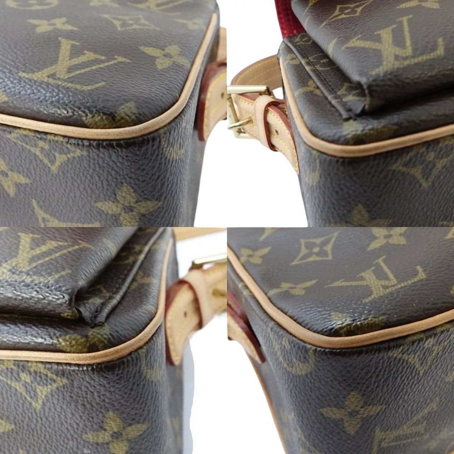 中古】 LOUIS VUITTON ルイヴィトン ワンショルダーバッグ ヴィバシテ