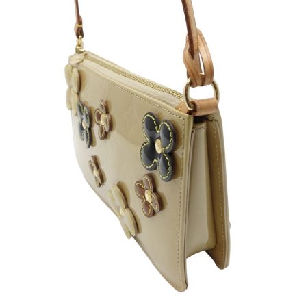  LOUIS VUITTON ルイヴィトン ヴェルニ フラワーレキシントン  M92246 ベージュ