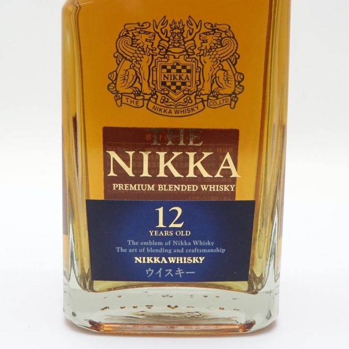 北海道内限定発送】 NIKKA WHISKY ニッカウイスキー ザ・ニッカ 12年 43度 700ml 箱付 【送料無料】 未開栓 ｜中古｜なんでもリサイクルビッグバン