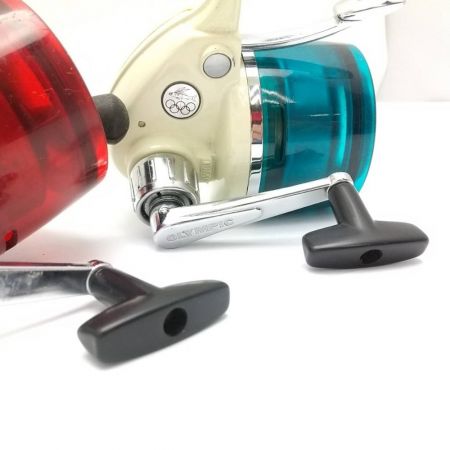  OLYMPIC スピニングリール 2個セット ﾜﾝﾀｯﾁ 【一部地域を除き送料無料】