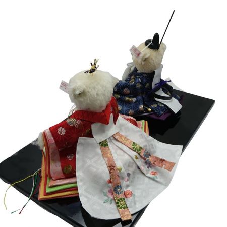  steiff シュタイフ　ひな人形　テディベア 一部地域を除き送料無料