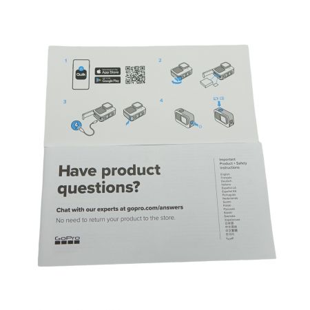  GOPRO ゴープロ GoPro HERO9 /マウント・SDカード・バッテリー付  ブラック