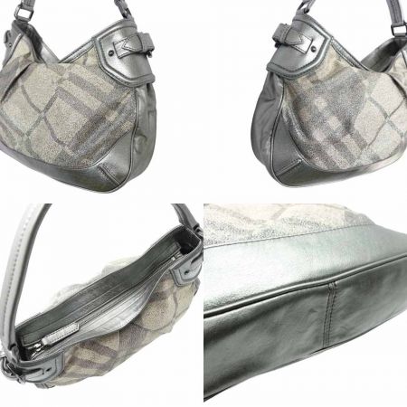  BURBERRY バーバリー ハンドバッグ CNQINCHOQIN　布袋付 3712560 グレー