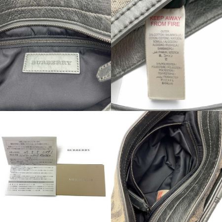  BURBERRY バーバリー ハンドバッグ CNQINCHOQIN　布袋付 3712560 グレー