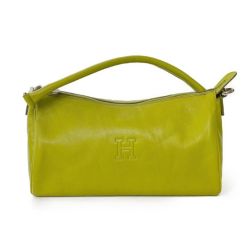 ◆◆ HIROFU ヒロフ  ハンドバッグ 　本品のみ 黄緑 Bランク