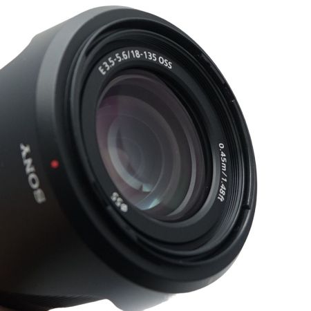  SONY ソニー カメラレンズ　E18-135mm　F3.5-5.6oss SEL18135 一部地域を除き送料無料