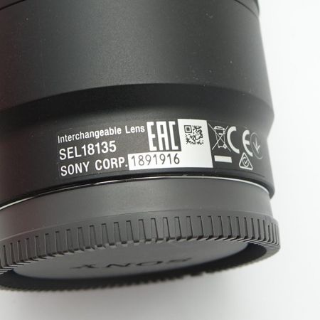  SONY ソニー カメラレンズ　E18-135mm　F3.5-5.6oss SEL18135 一部地域を除き送料無料