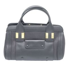 ◆◆ Chloe クロエ ハンドバッグ　ストラップ欠品 01-14-50-65 ブラック Bランク