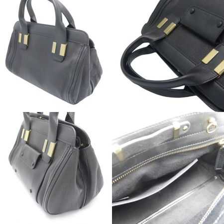  Chloe クロエ ハンドバッグ　ストラップ欠品 01-14-50-65 ブラック