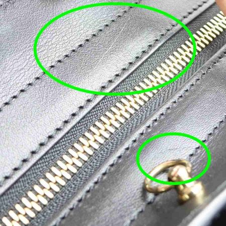  Chloe クロエ ハンドバッグ　ストラップ欠品 01-14-50-65 ブラック