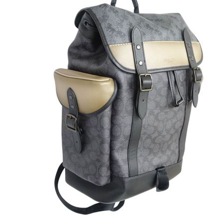  COACH コーチ HITCH BACK PACK　シグネチャー  C1059 ブラック