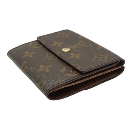  LOUIS VUITTON ルイヴィトン モノグラム ポルトモネビエカルトクレディ M61652  中ハガレ有