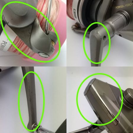  SHIMANO シマノ スピニングリール　替えスプール付 パワーエアロ/Type3