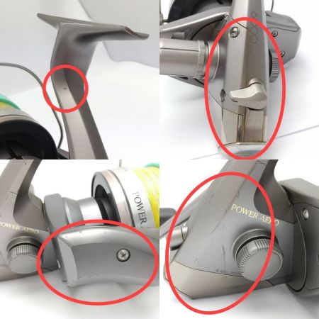  SHIMANO シマノ スピニングリール　替えスプール付 パワーエアロ/Type3