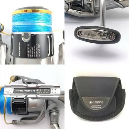  SHIMANO シマノ スピニングリール 15 TWIN POWER 4000PG 15 TWIN POWER