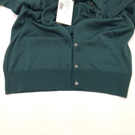  JOHN SMEDLEY ジョンスメドレー カーディガン Sサイズ　メリノウール ディープエメラルド