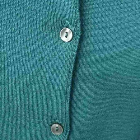  JOHN SMEDLEY ジョンスメドレー カーディガン Sサイズ　メリノウール ディープエメラルド