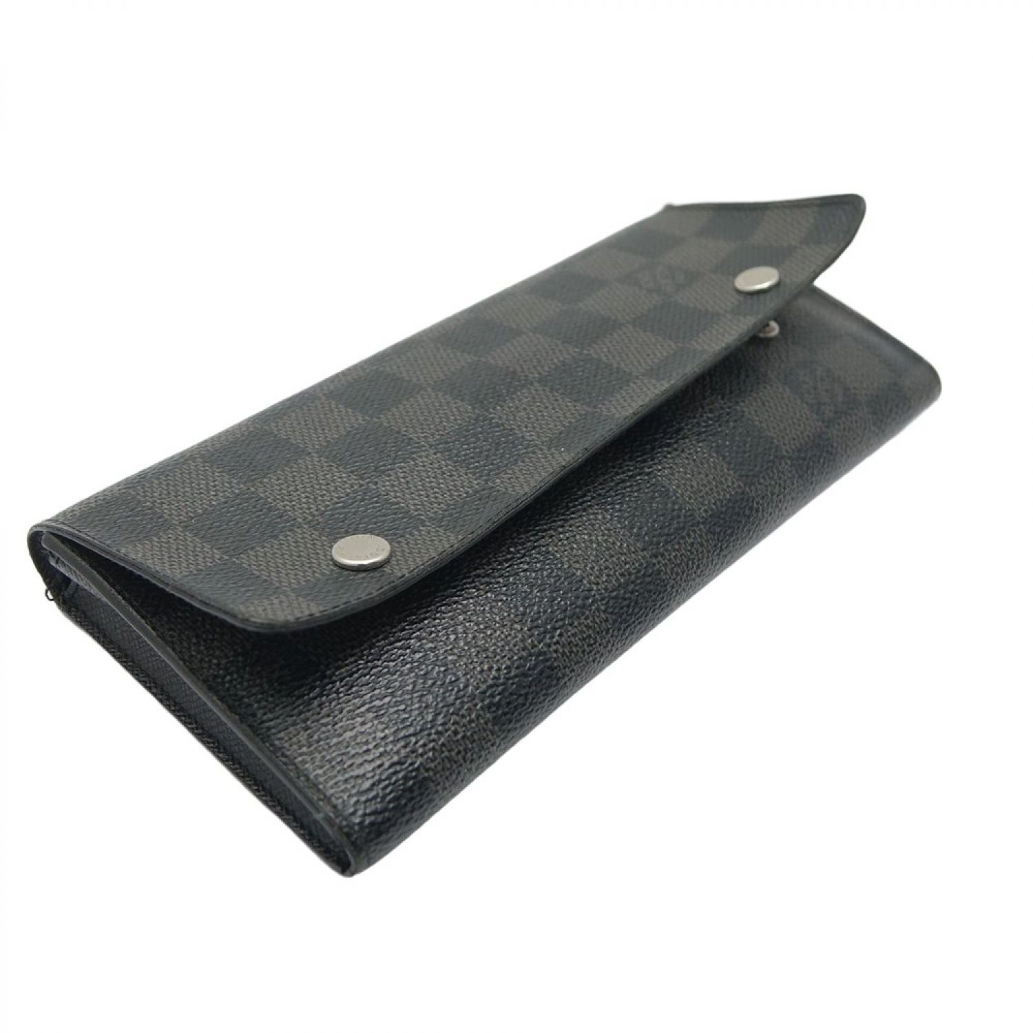 中古】 LOUIS VUITTON ダミエ ポルトフォイユ・ロン モデュラブル