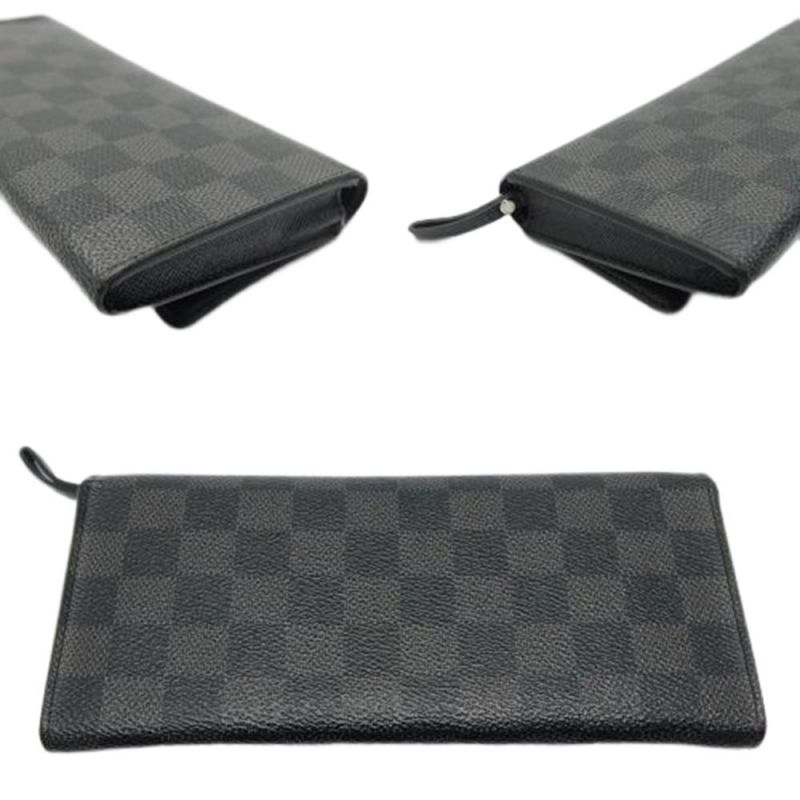 中古】 LOUIS VUITTON ダミエ ポルトフォイユ・ロン モデュラブル ...