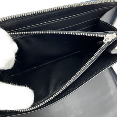  LOUIS VUITTON ルイヴィトン ジッピーオーガナイザー レザー M80709 ブラック LVカップ