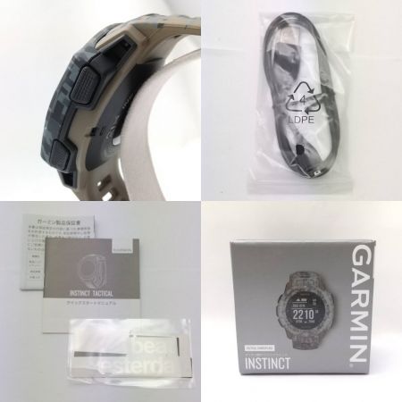  GARMIN アウトドアウォッチ Bluetooth対応 インスティンクト タクティカルカモコヨーテタン 010-02064-D2