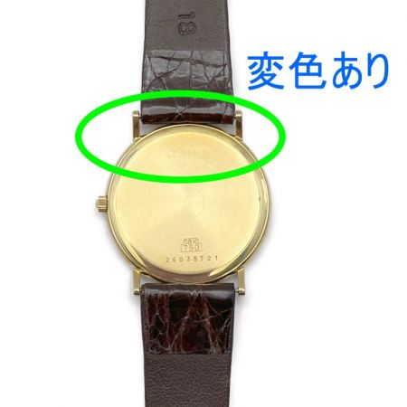 ◆◆LONGINES ロンジン クォーツ 本体のみ 裏蓋/K18*750刻印 LT989 6