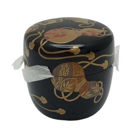  中村宗悦 六瓢蒔絵 大棗 茶道具 箱付