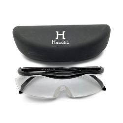 ◆◆ Hazukiルーペ ラージ　1.6X　使用説明書、ケース付き 　ブラック Bランク