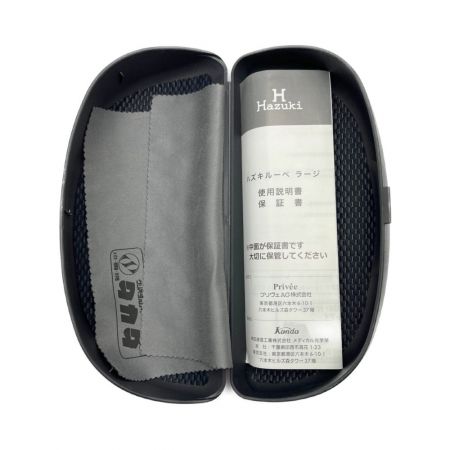  Hazukiルーペ ラージ　1.6X　使用説明書、ケース付き 　ブラック