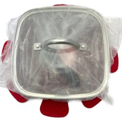 ◆◆  ダイヤモンド　ディープパン　ソテーパン　22cm　2点セット　ふた1点付 Bランク