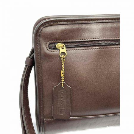  COACH コーチ セカンドバッグ 9833 ブラウン