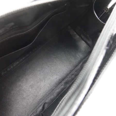  CROCODILE クロコダイル ハンドバッグ　 ブラック