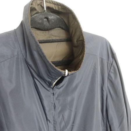  PRADA プラダ リバーシブルナイロンジャケット UGW660 ネイビー×ブラウン x ブラウン メンズLサイズ